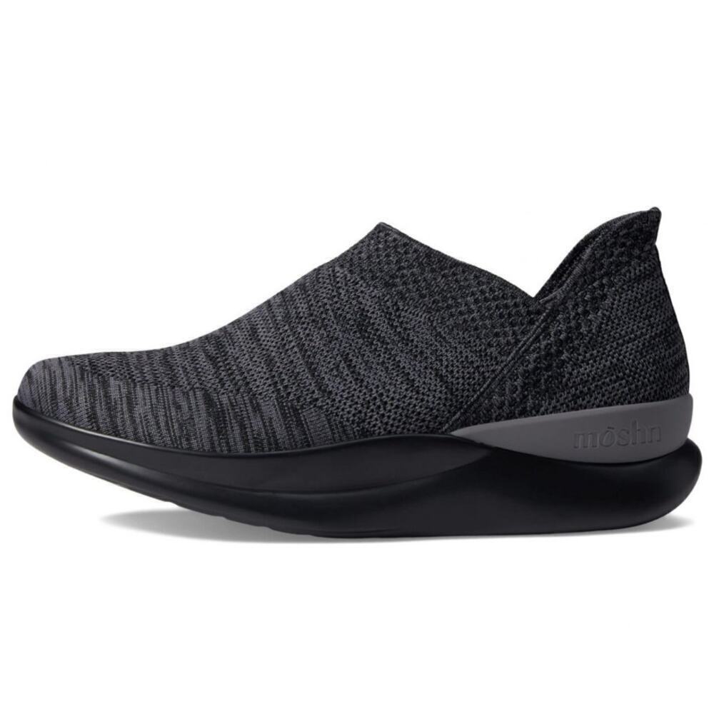 Moshn Women's Black Heather Rise Shoes Size 11M